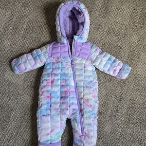 Colorful Baby Snowsuit with Hood